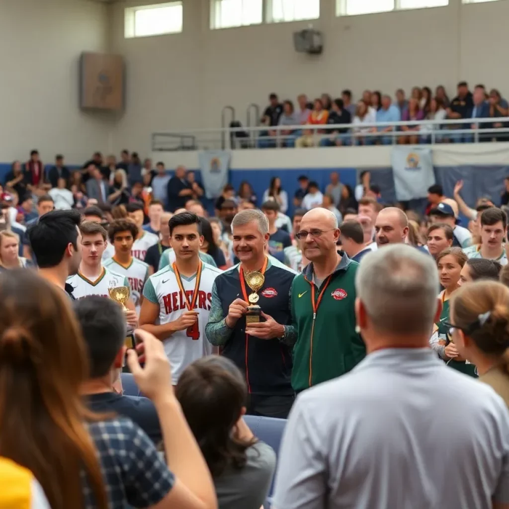 Celebration of local athletes at the AIA Night of Champions 2025