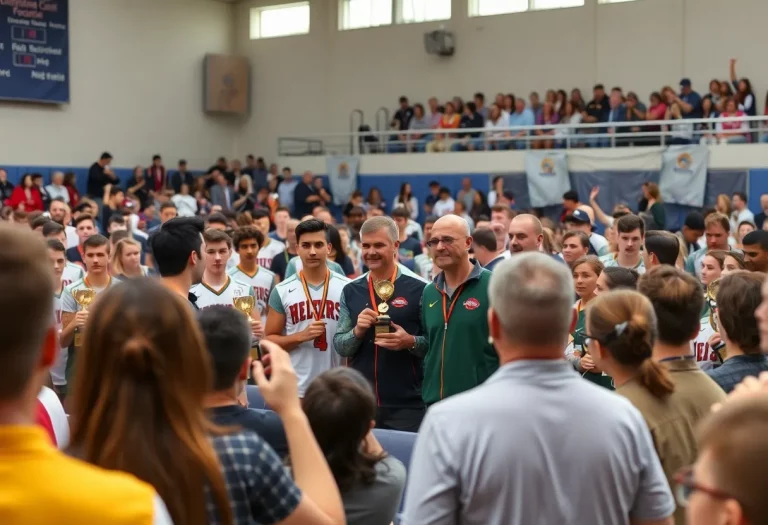 Celebration of local athletes at the AIA Night of Champions 2025