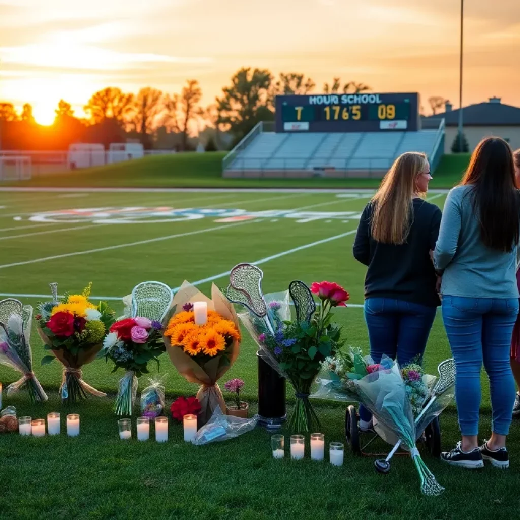 Community members support Bay Village lacrosse team