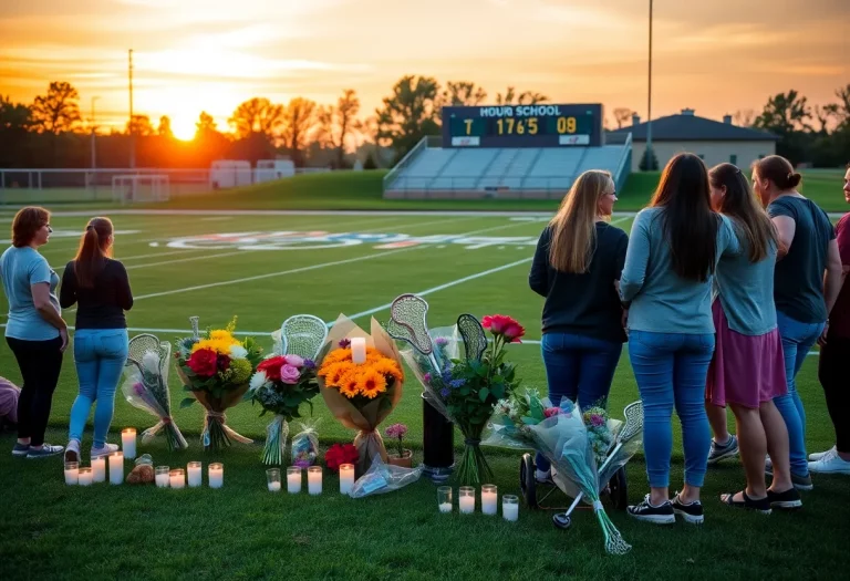 Community members support Bay Village lacrosse team