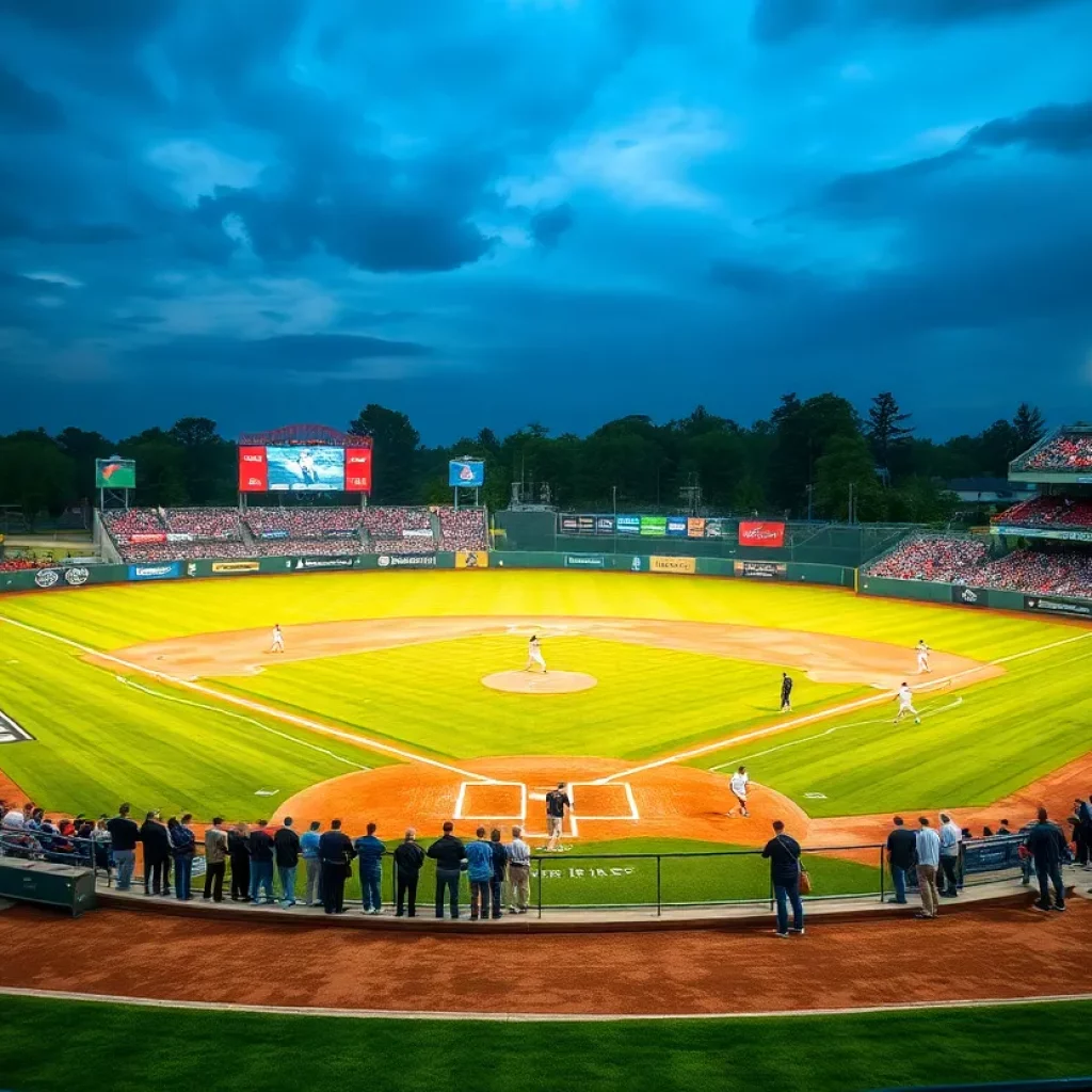 Exciting moments during a CIF high school baseball playoff game.