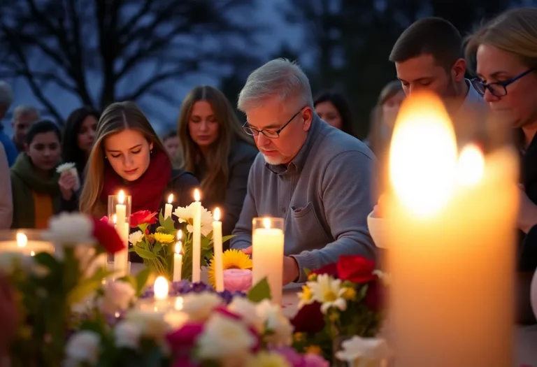 A heartfelt vigil honoring Coach Travis Pride in Trophy Club