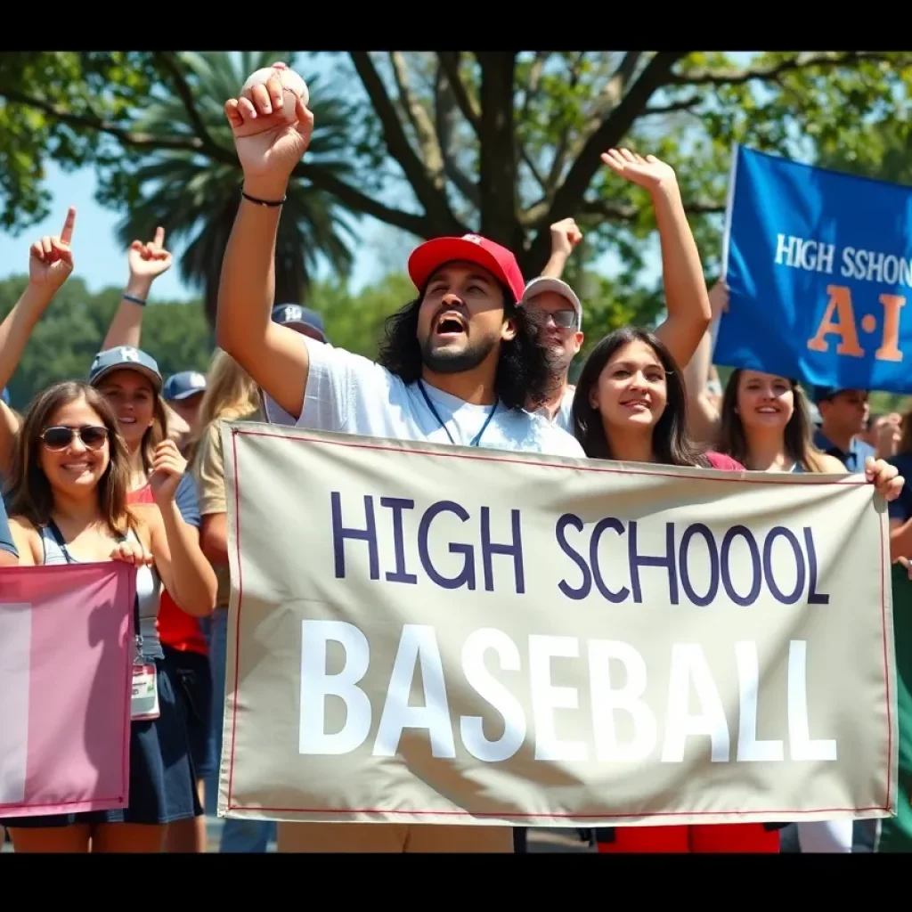 Great Falls community members gather to support high school baseball fundraising.