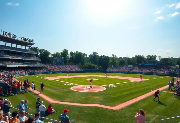 High school baseball players competing during playoffs in Richmond.