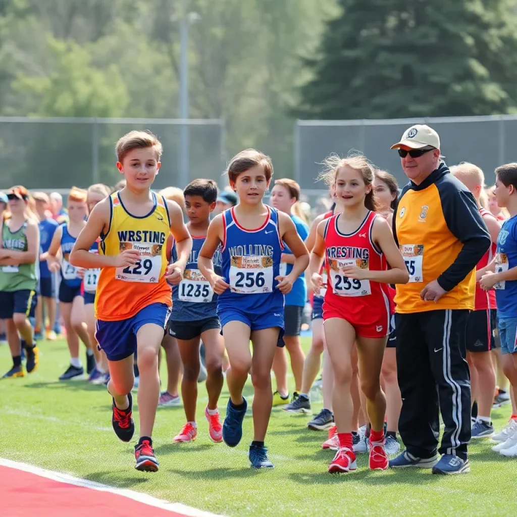 Young athletes celebrating their sports achievements on Mercer Island