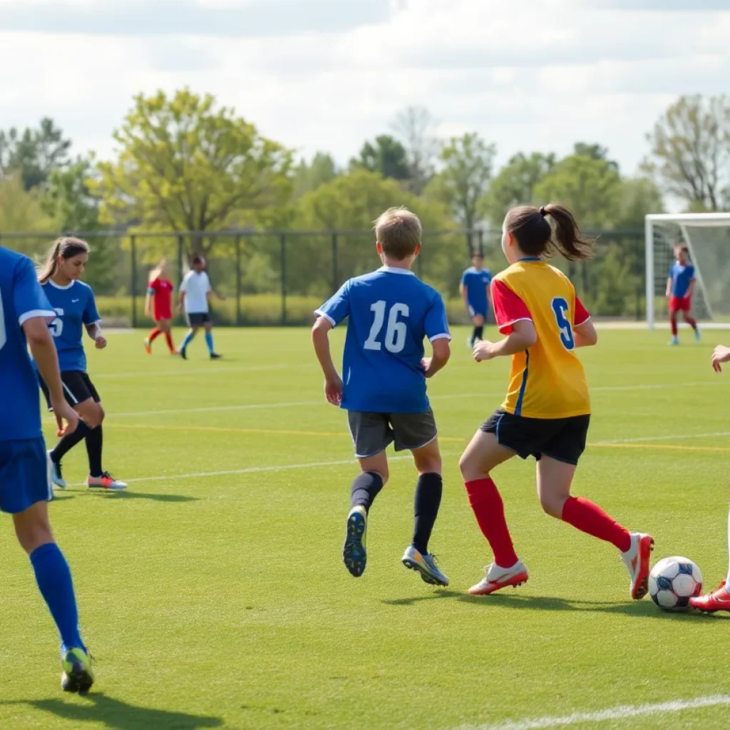 High school soccer teams competing in Michigan postseason