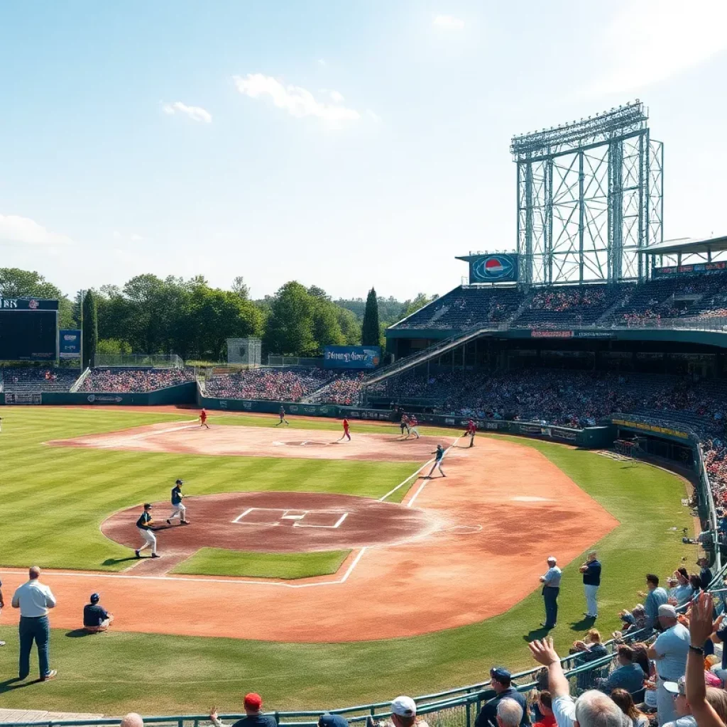 Middleton baseball players celebrating their victory