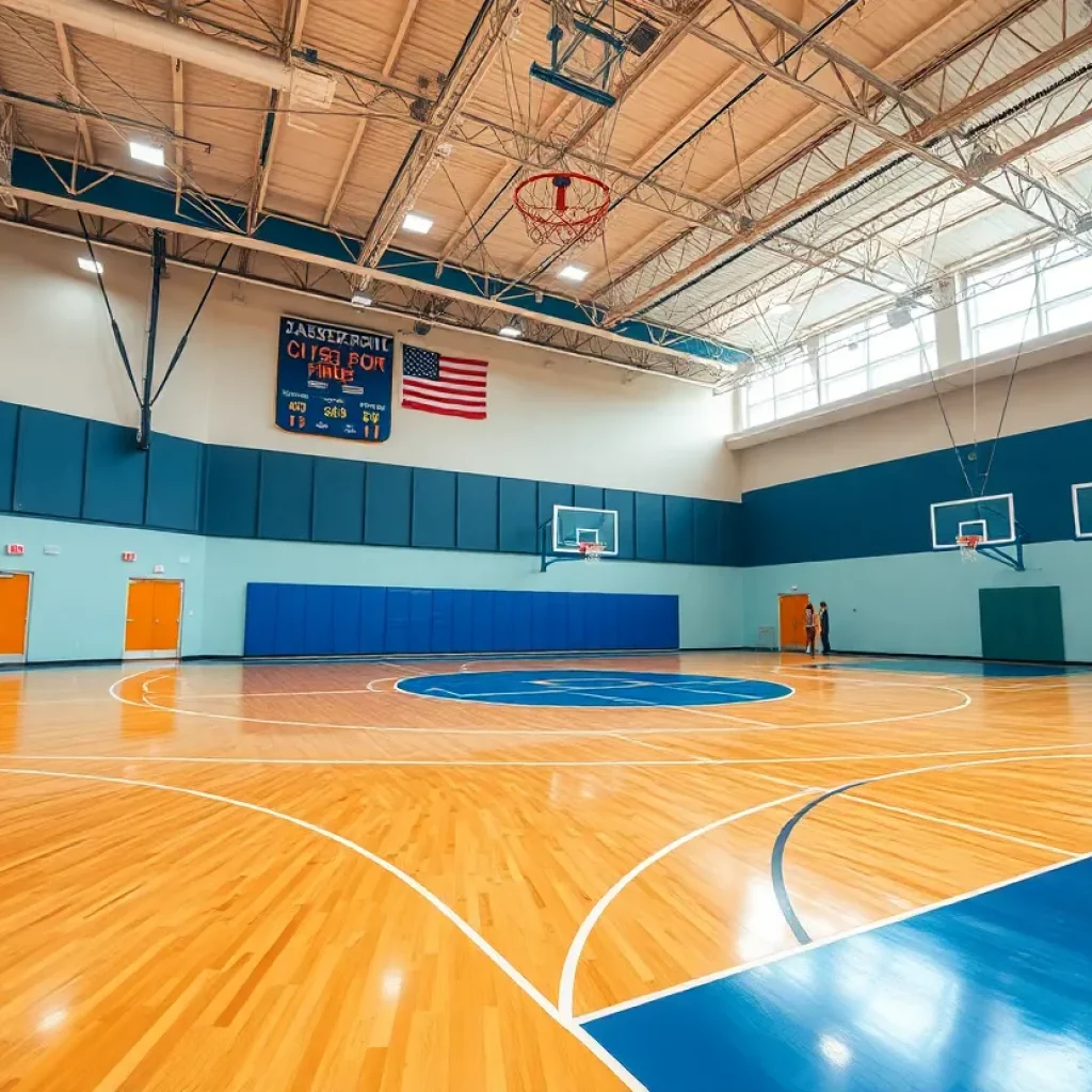 Prolific Prep basketball court and training facilities in Fort Lauderdale