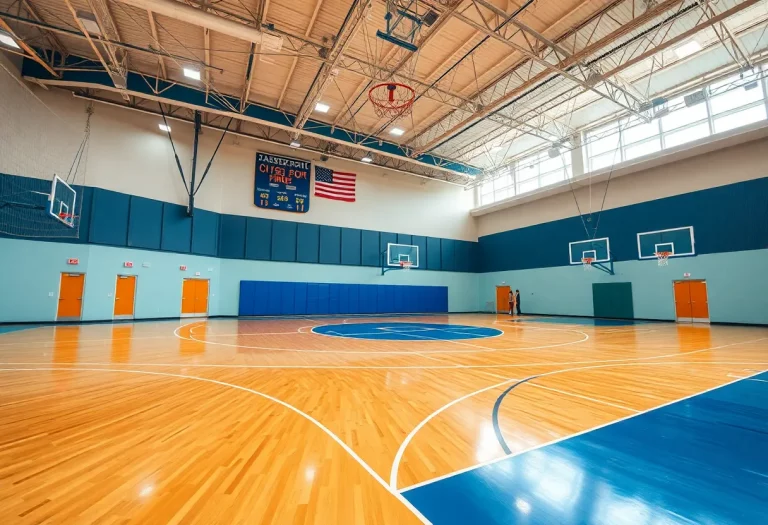 Prolific Prep basketball court and training facilities in Fort Lauderdale