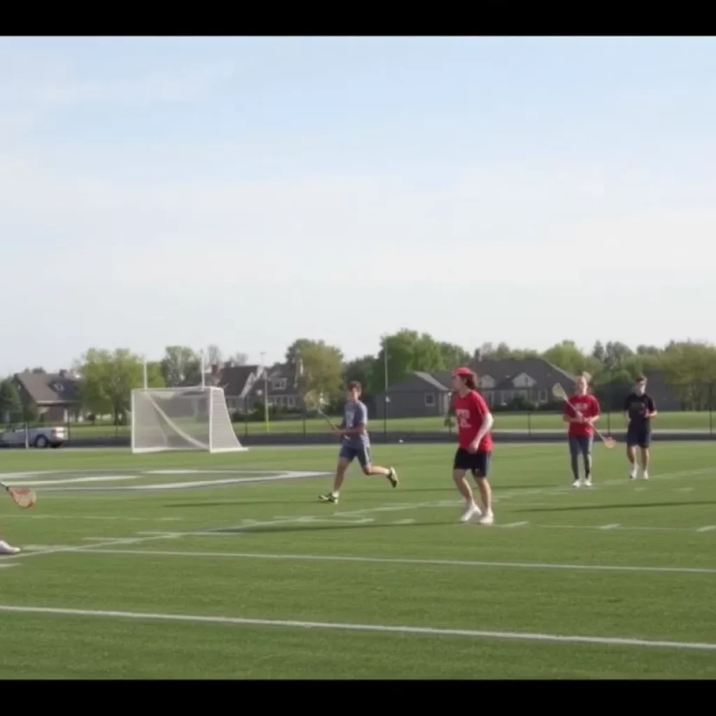Lacrosse field at Superior High School
