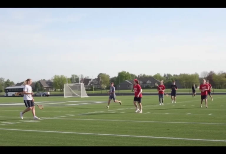 Lacrosse field at Superior High School