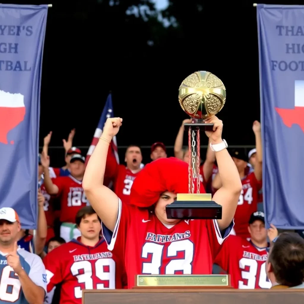 Celebration of Texas football legends at a Hall of Fame induction ceremony