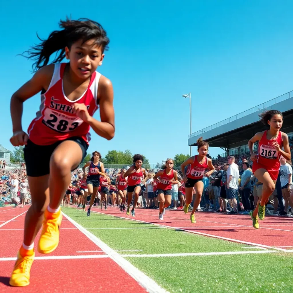 Thermopolis Bobcat Track and Field Meet showcasing athletes in competition