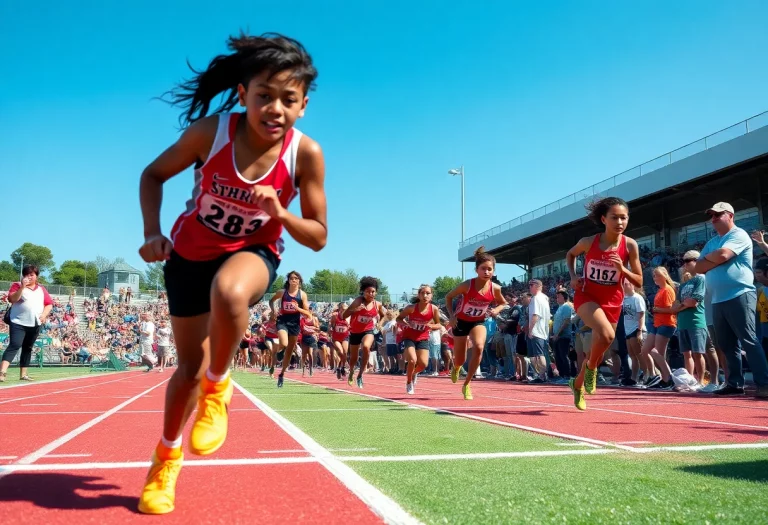 Thermopolis Bobcat Track and Field Meet showcasing athletes in competition