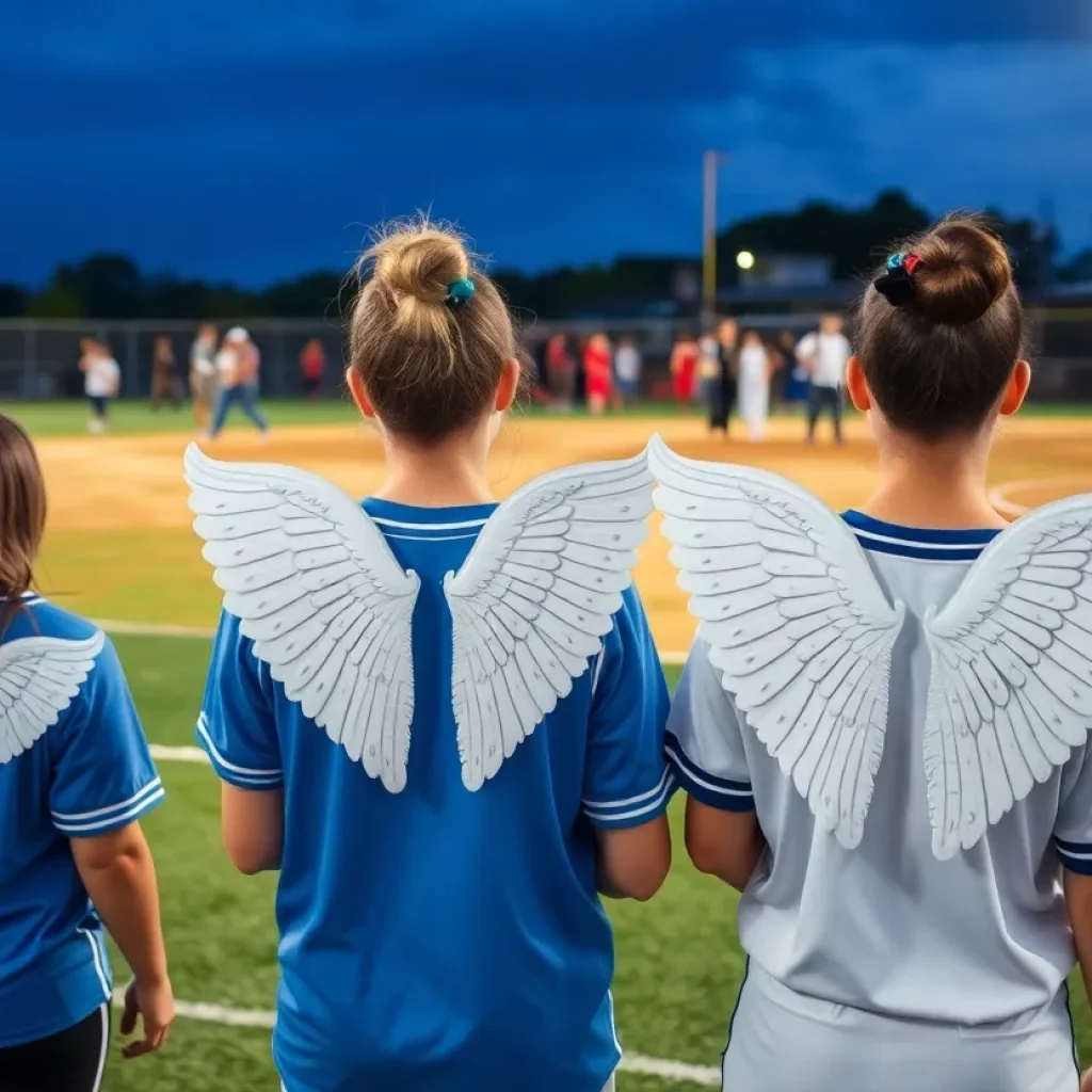 Community tribute at softball field for Taylar Ostrander