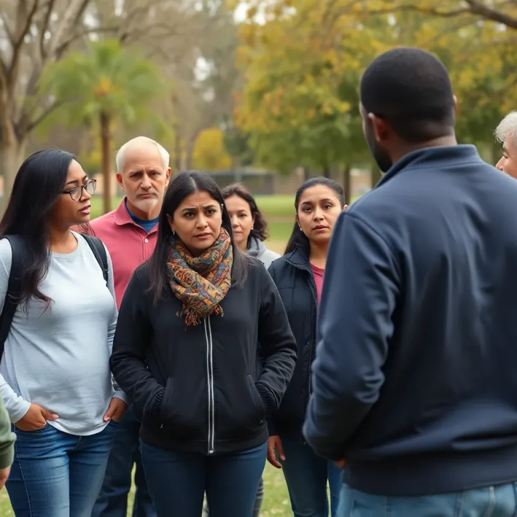 Valley Stream community discussing safety issues