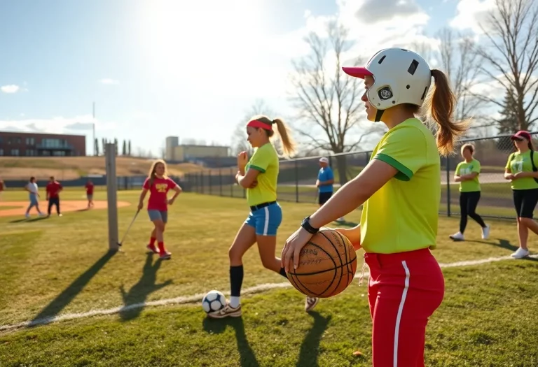 High school athletes competing in spring sports in Wyoming