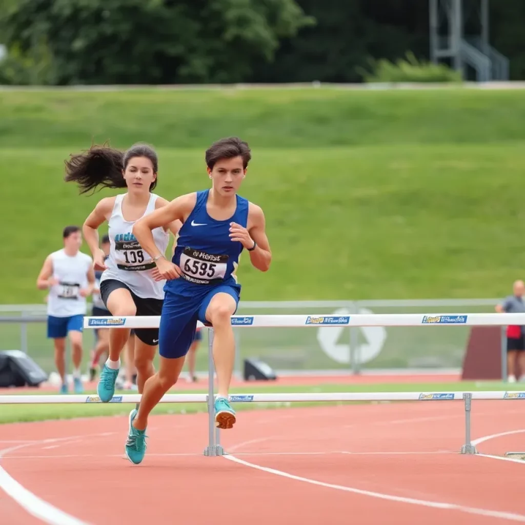 Student-athletes compete in Wyoming track and field regionals