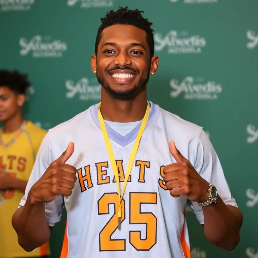 Shamiel Gary Inspires Young Athletes at Avedis Foundation's Health Week 25 Event in Tulsa