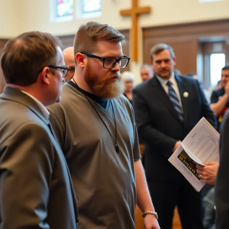 NFL Long Snapper Jake McQuaide Confronts Church Officials Over Pornography Allegations During Sunday Mass in Green Township