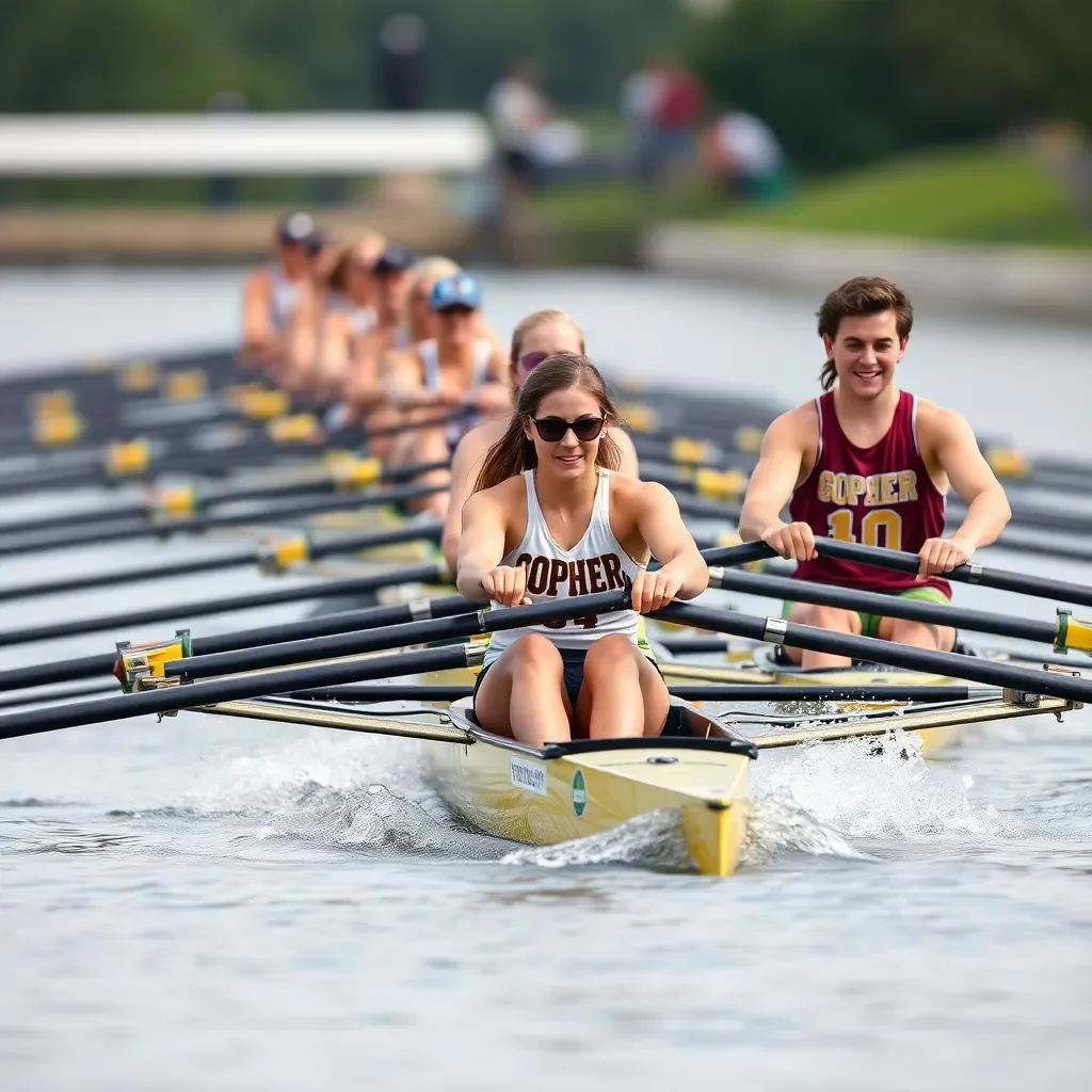 Gopher Athletics Shine as Rowing and Track Teams Excel in Championships