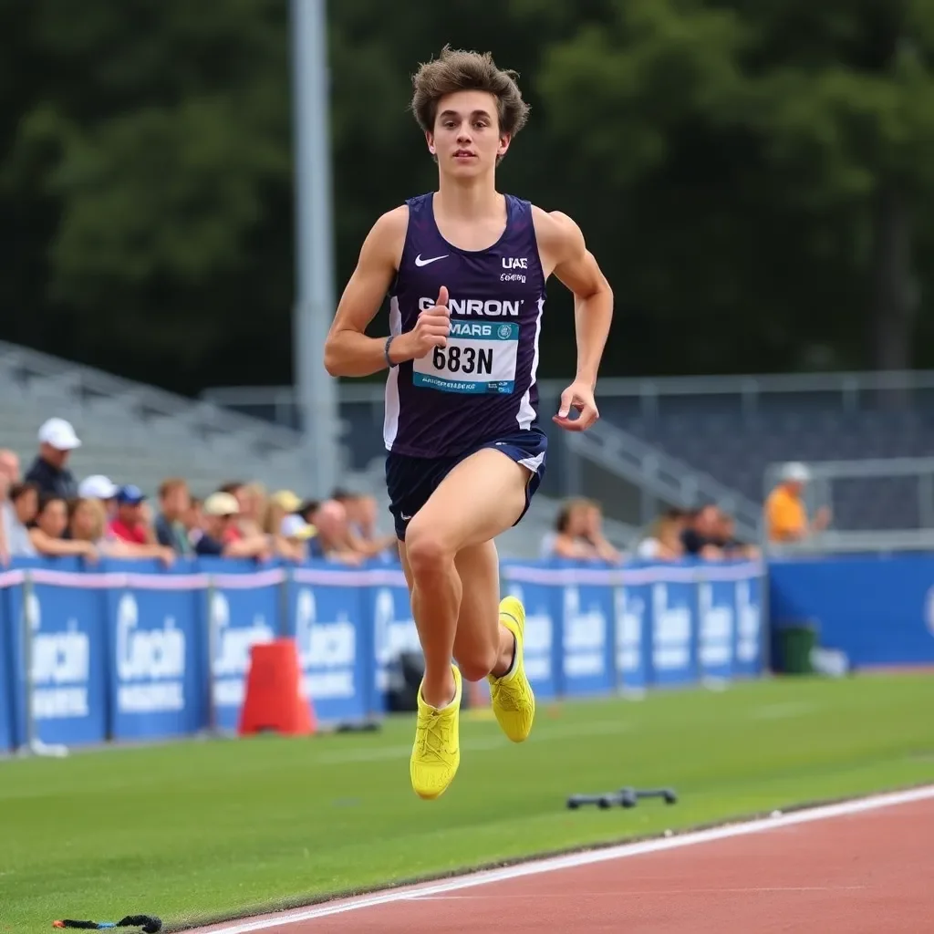 Brayden Richards Shines at NCAA Outdoor Track Championships, Secures Honorable Mention All-America Honors