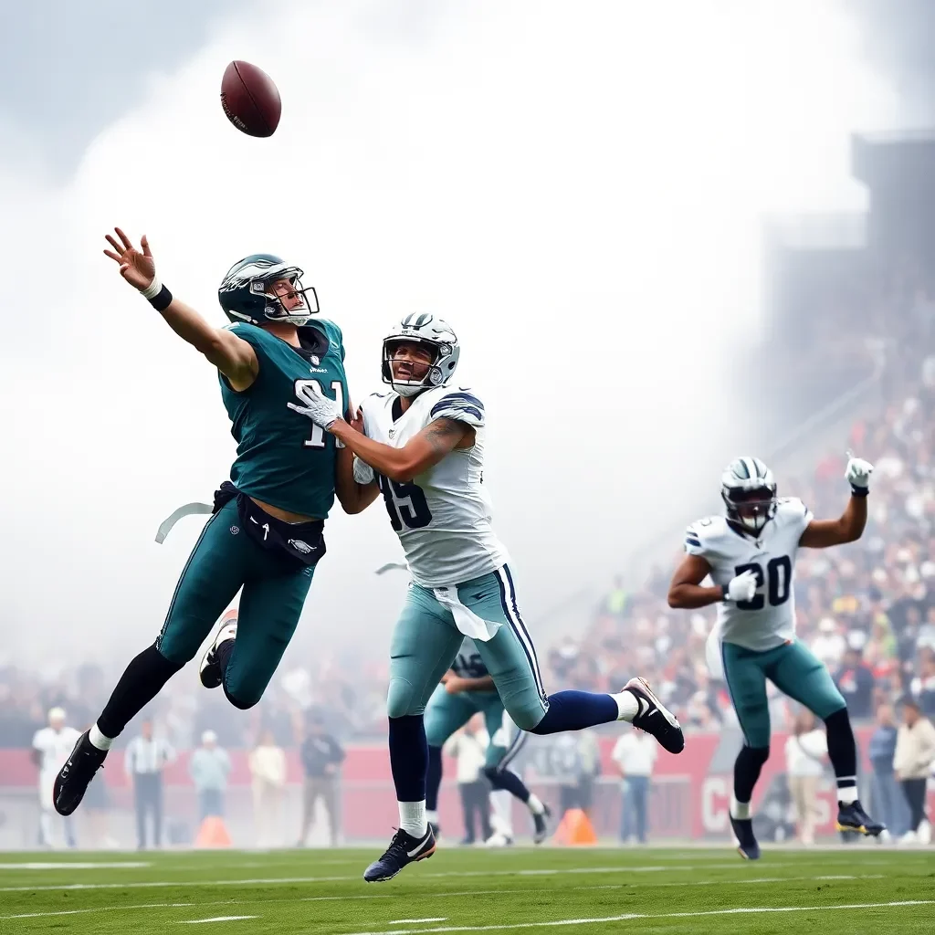 Eagles Soar to Victory Over Cowboys in Thrilling NFC East Showdown