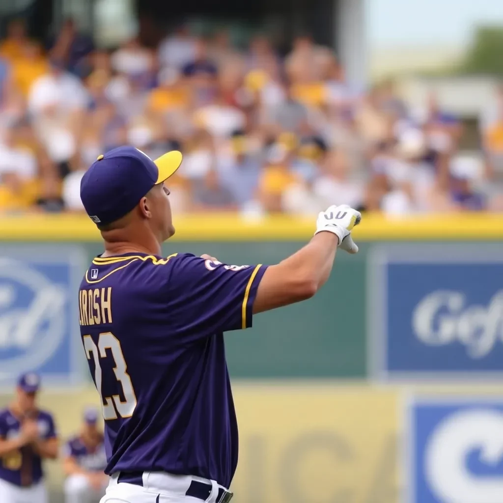 LSU Claims Narrow Victory Over Coastal Carolina in Game 1 of College World Series Championship Series
