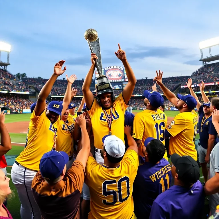 LSU Triumphs Over Coastal Carolina to Secure Eighth National Championship in College World Series Final