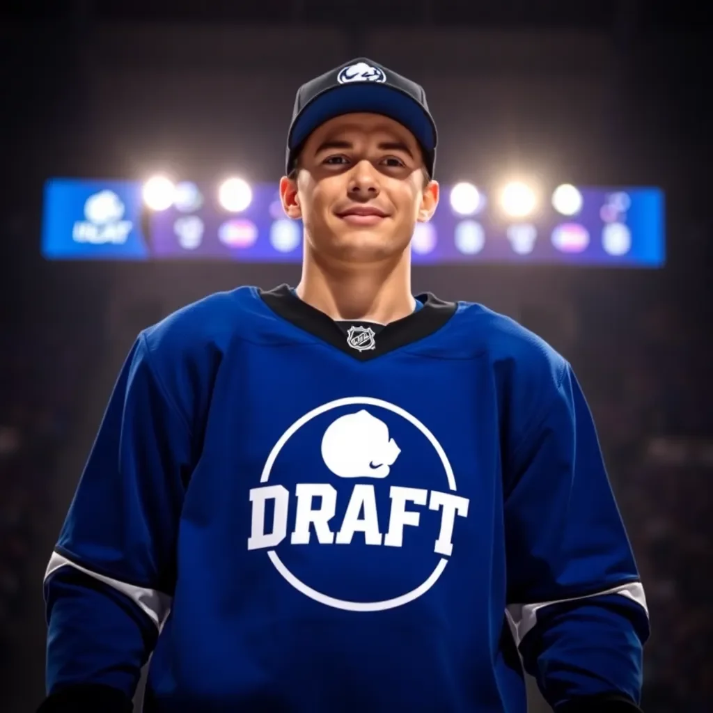 NCAA Players Shine in 2025 NHL Draft