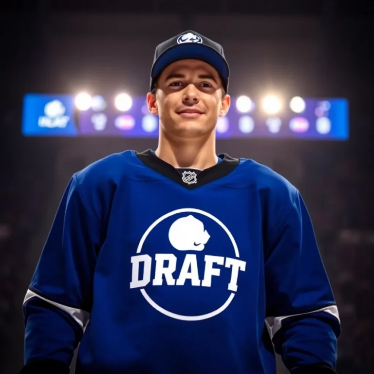 NCAA Players Shine in 2025 NHL Draft