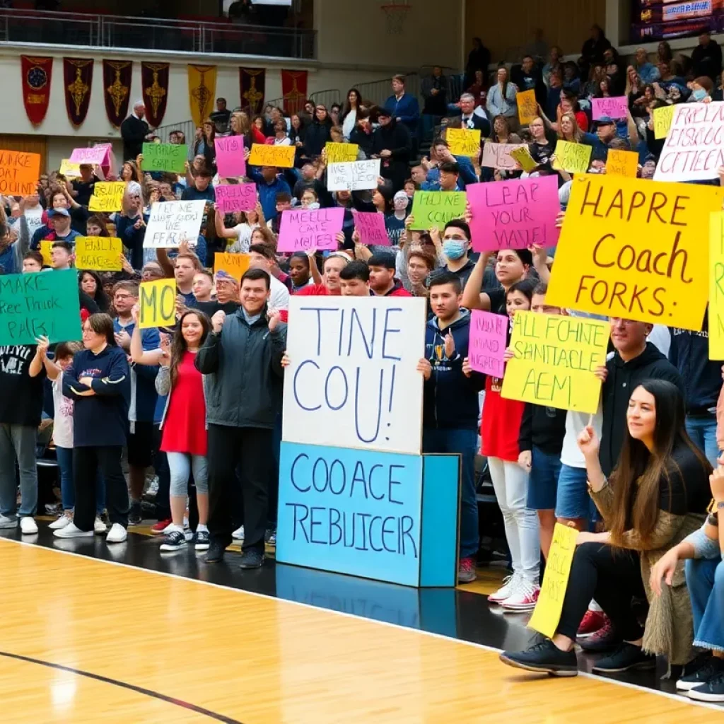 Fans rallying for coach reinstatement at Milwaukee Academy of Science