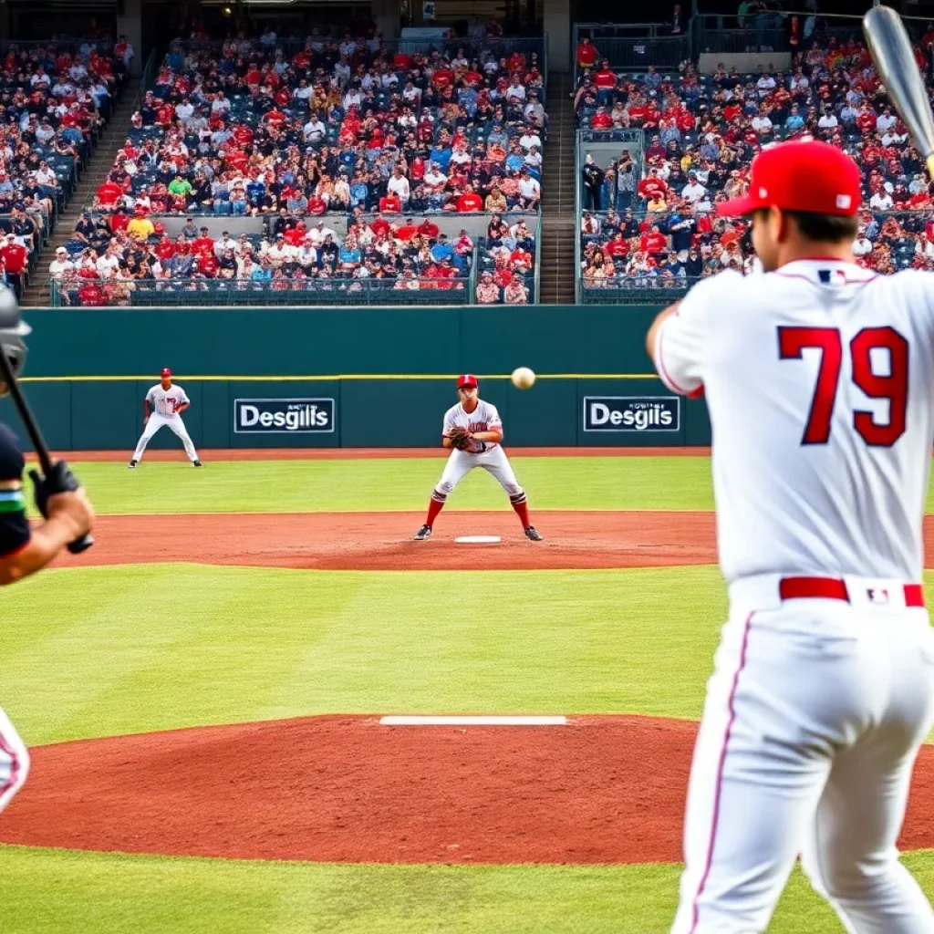 Greenfield Legion players in action during a baseball game