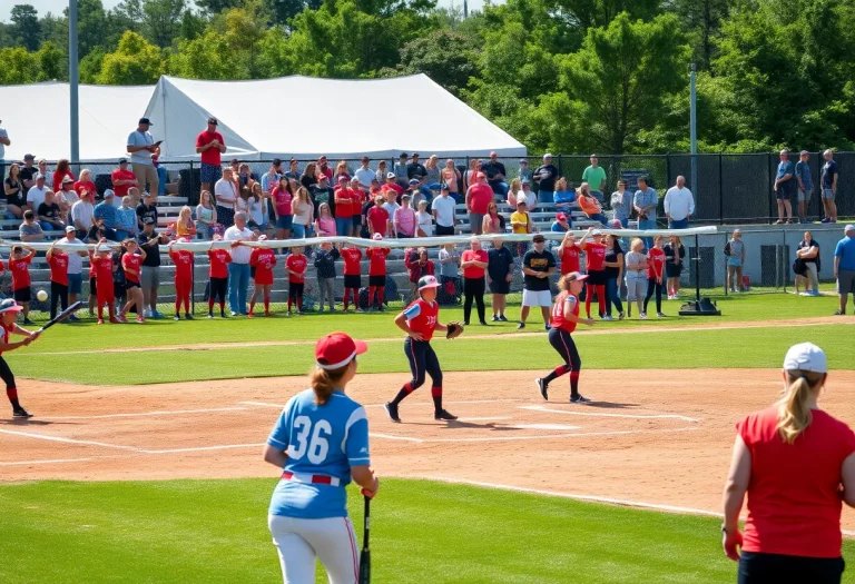 Exciting moment from Minnesota high school softball tournament in Mankato