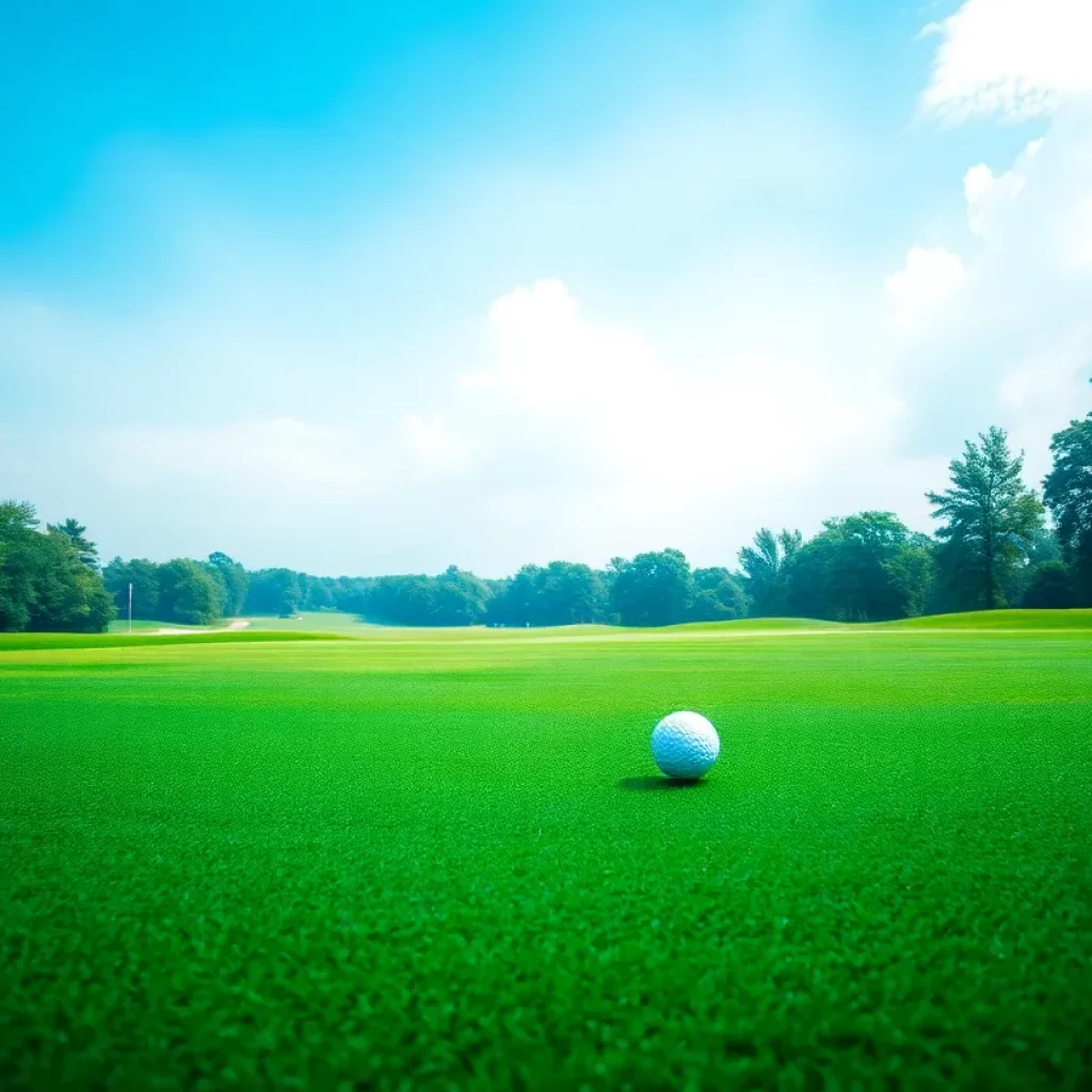 Carmel, Indiana - Golf course setting for the championship