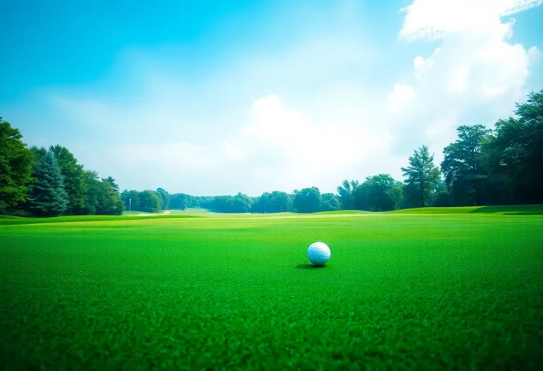 Carmel, Indiana - Golf course setting for the championship