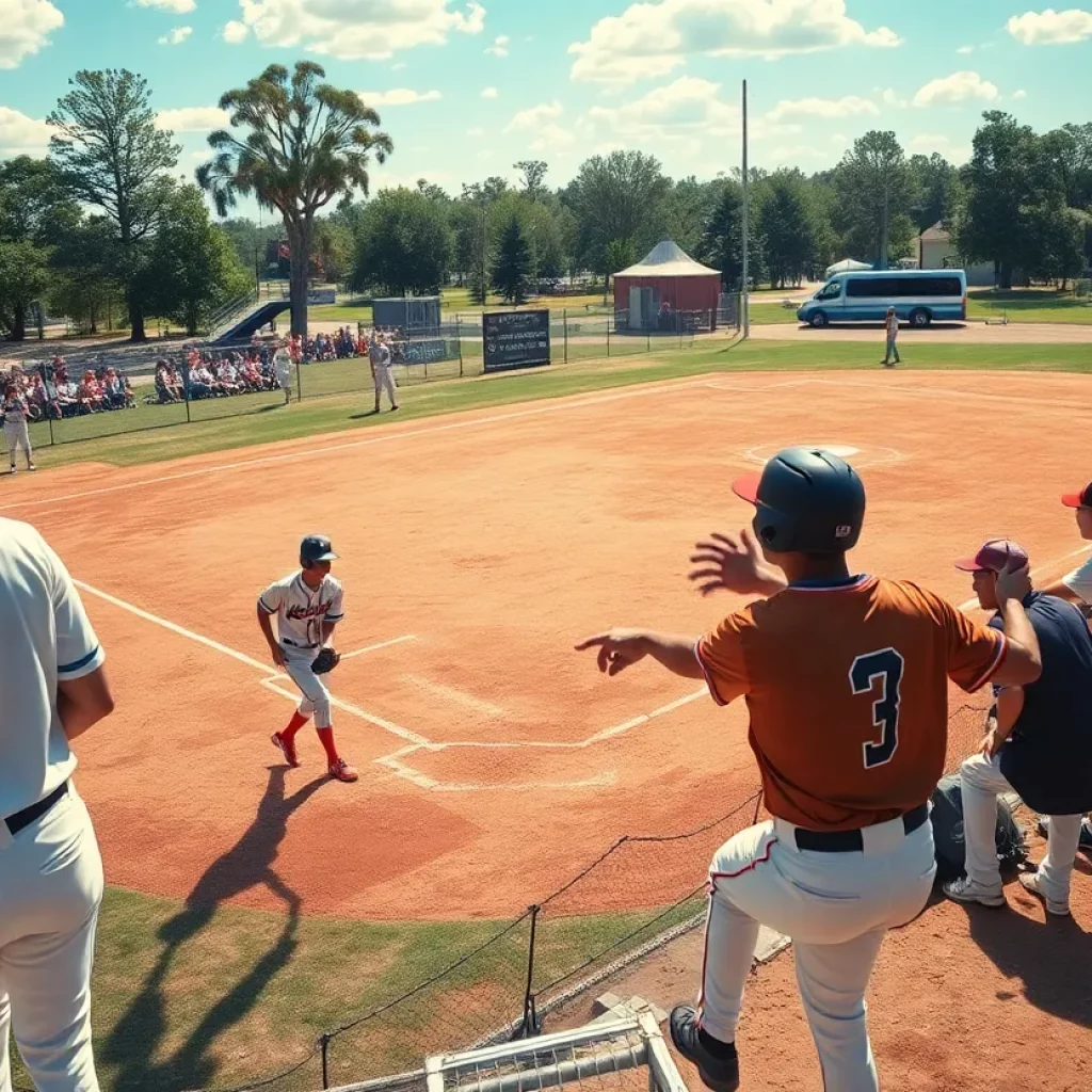 Lakota West baseball team celebrating a victory