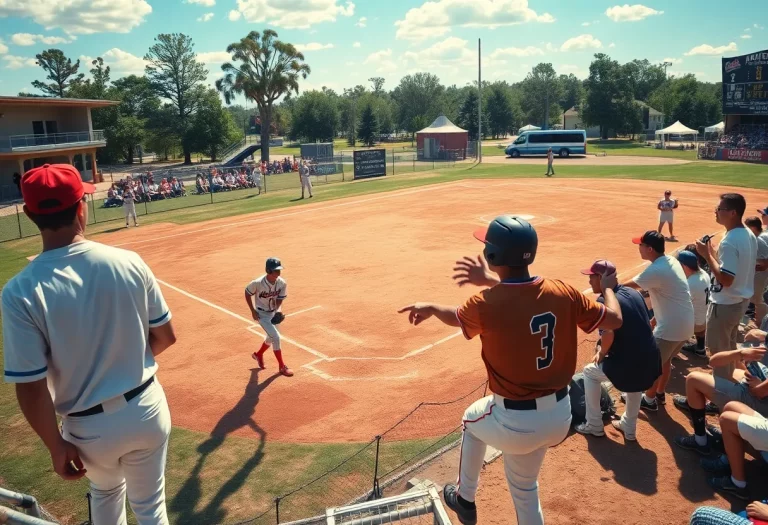 Lakota West baseball team celebrating a victory