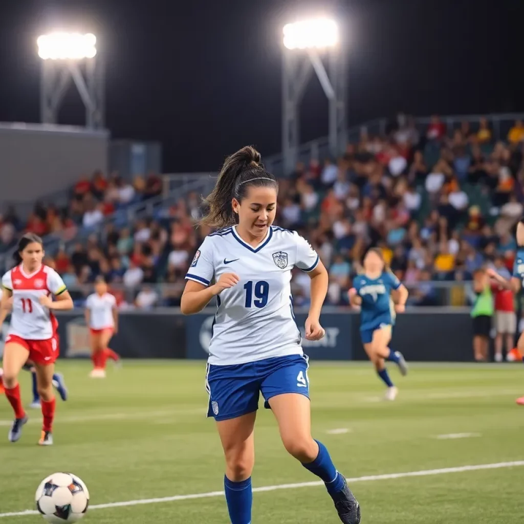 Girls soccer teams competing in Michigan tournament