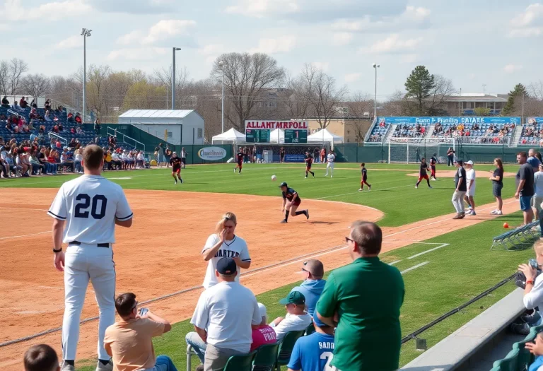 High school athletes competing in various spring sports in Oklahoma City