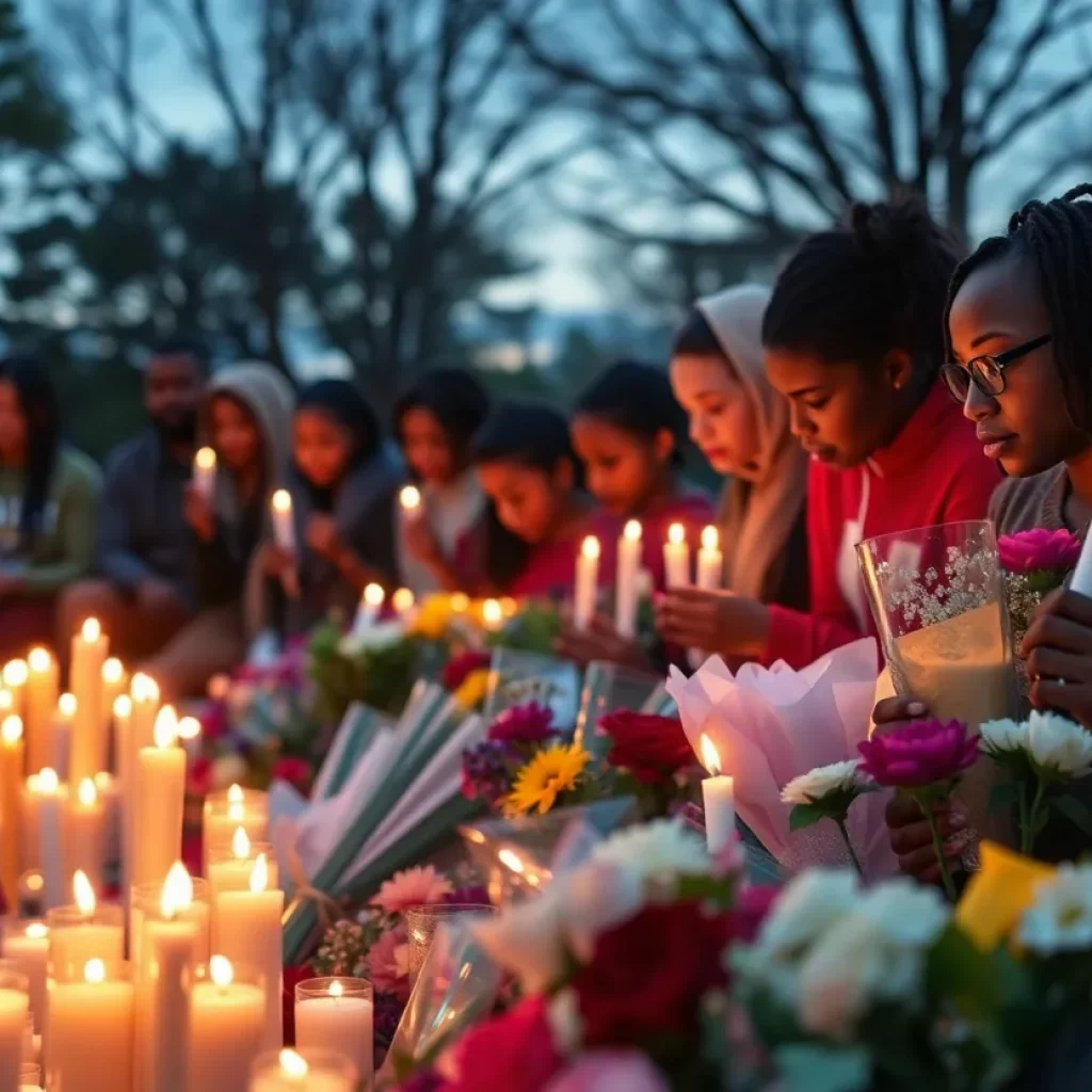 Vigil for two young athletes lost to gun violence