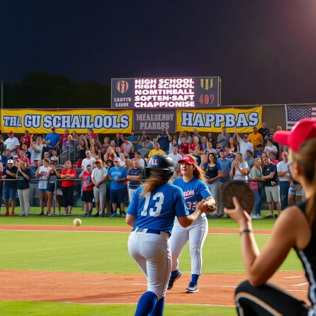 St. Thomas Aquinas team celebrating their GMC Tournament victory