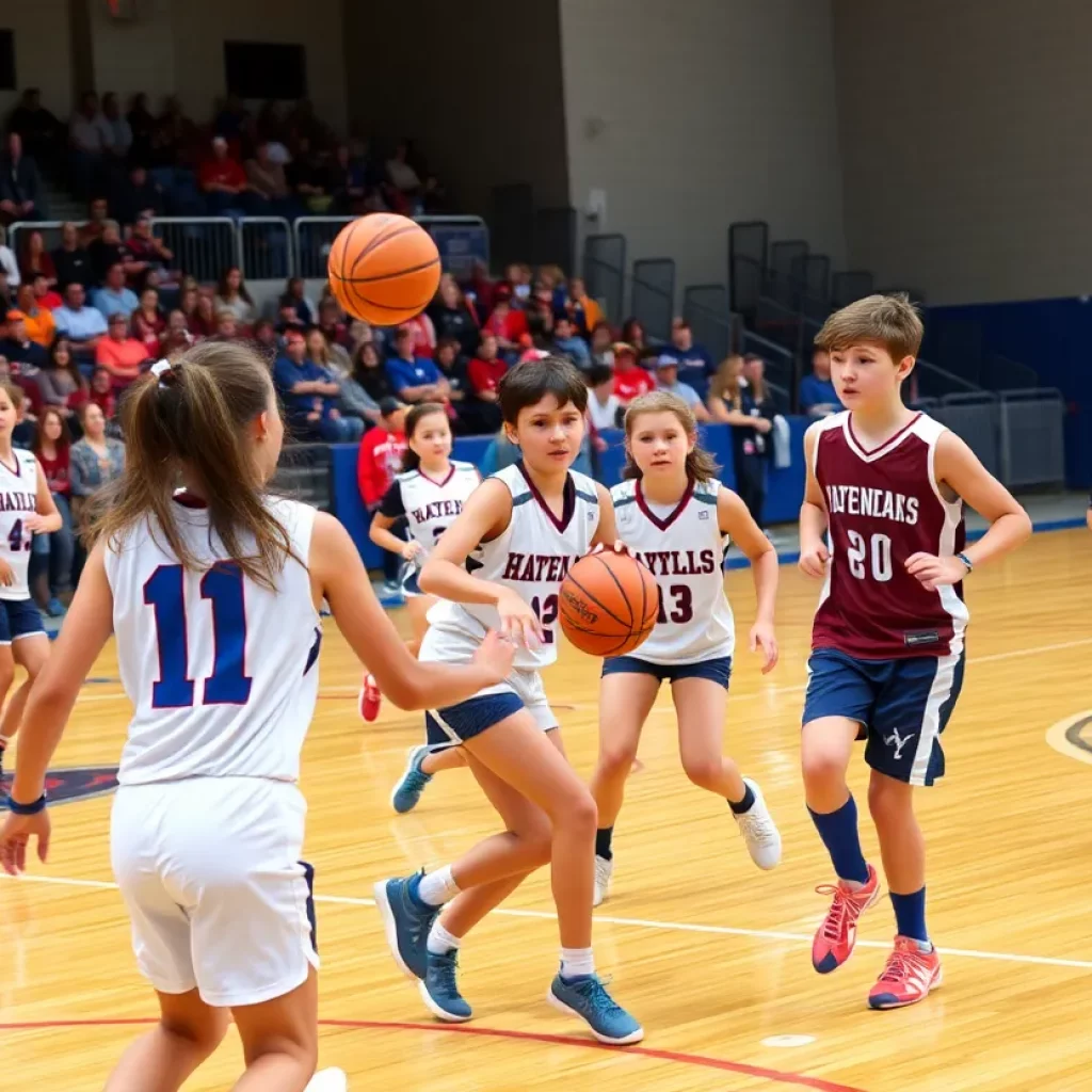 Youth athletes in action during Vermont high school playoffs