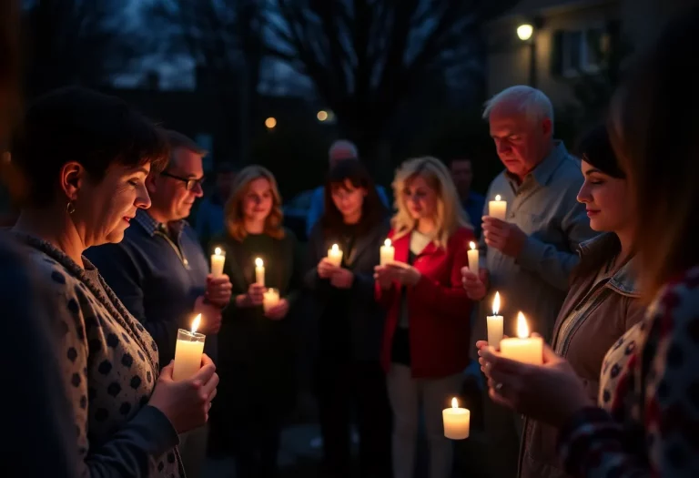 Vigil for Camden football star Xyere Brooks
