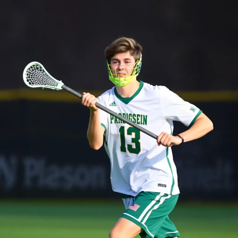 Telluride Alumni Jay Ellison Shines in Freshman Lacrosse Season at Babson College