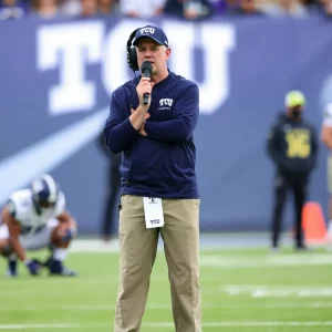 Fort Worth's TCU Coach Discusses Play Calling Changes Amid Michigan's Sign-Stealing Saga