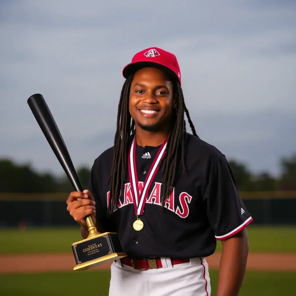 Omaha Celebrates Arkansas’ Wehiwa Aloy as Golden Spikes Award Winner
