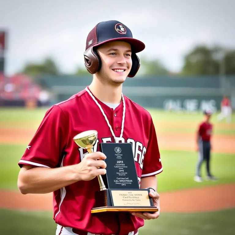 Florida State's Alex Lodise Wins 2025 Dick Howser Trophy, Celebrating Excellence in College Baseball