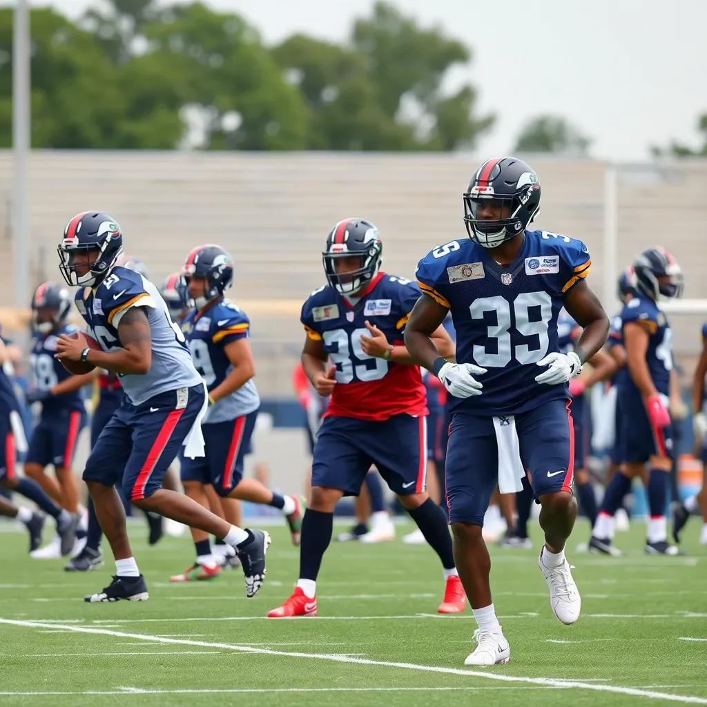 NFL Training Camps Loom as Rookie Holdouts Create Uncertainty for Teams
