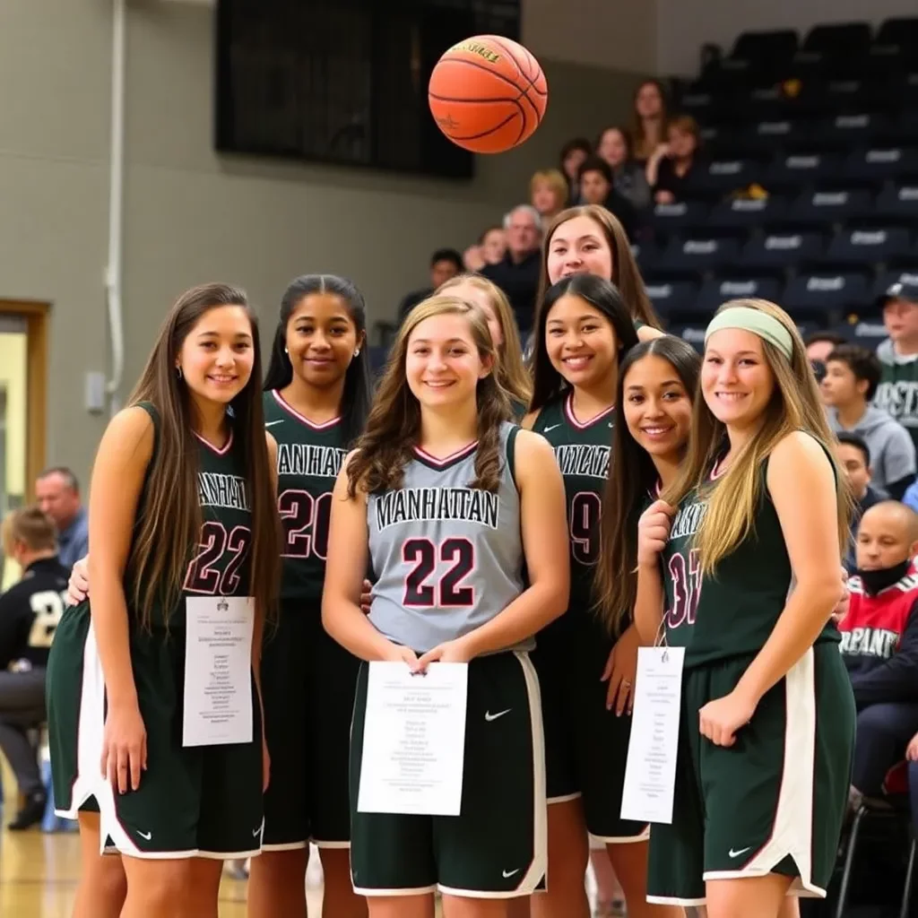 Manhattan University Women's Basketball Team Secures Spot in WBCA Academic Top 25 with 3.667 GPA